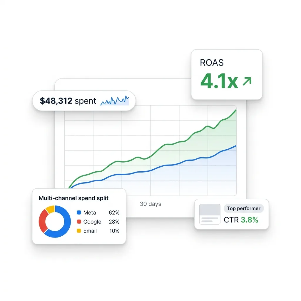 Launch and scale Meta campaigns without Ads Manager.